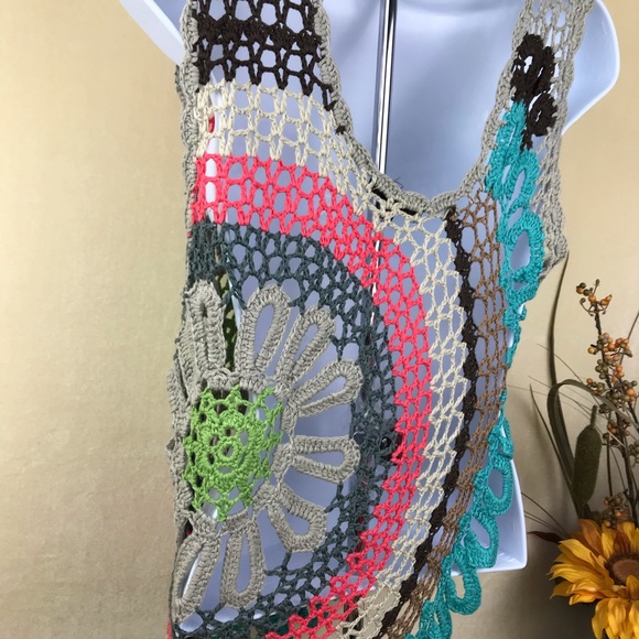 Miracle city women’s blouse Sz M/L - Picture 6 of 8